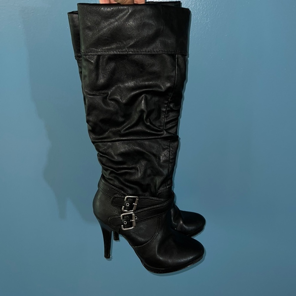 Style and Co black Stiletto boots